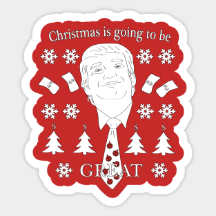 Christmas is going to be great Sticker